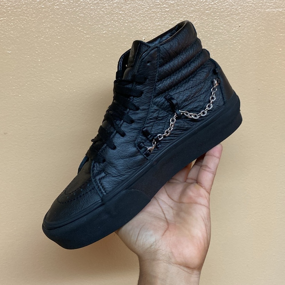 Vans Sk8 Hi Platform 2 Black Chain Links - Picture 9 of 16